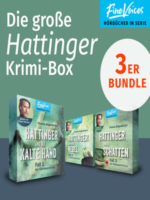 cover image of Die große Hattinger Krimi Box--Hattinger und die kalte Hand + Hattinger und der Nebel + Hattinger und die Schatten